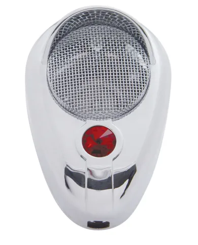 UP41208-Signature CB Microphone Cover - Red Crystal