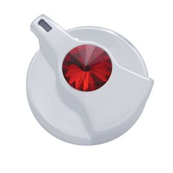 UP41262-Timer Knob With Red Crystal For Peterbilt