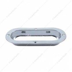 UP20487B-Stainless 6" Oval Mounting Flange (Bulk)