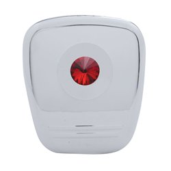 UP41279-Diagnostic Plug Cover For 2006+ Peterbilt - Red Crystal
