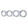 UP41299-4 Gauge Cluster Cover With Visor For 2006+ Peterbilt - Horizontal