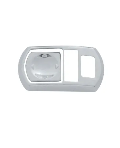 UP41421-Chrome Plastic Mirror Switch Cover For 2006+ Kenworth W900/T800