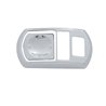 UP41421-Chrome Plastic Mirror Switch Cover For 2006+ Kenworth W900/T800