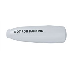 UP41429-Chrome Plastic "Not For Parking" Trailer Brake Lever Cover For 2006+ Kenworth