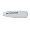 UP41429-Chrome Plastic "Not For Parking" Trailer Brake Lever Cover For 2006+ Kenworth