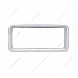 UP41445-Chrome Center Dash Display Bezel For Kenworth W900/T800 (2006+) And T660 (2008-2017)