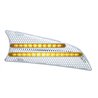 UP41534-2007+ Kenworth T660 LED Air Intake (Passenger) - Amber LED/Amber Lens