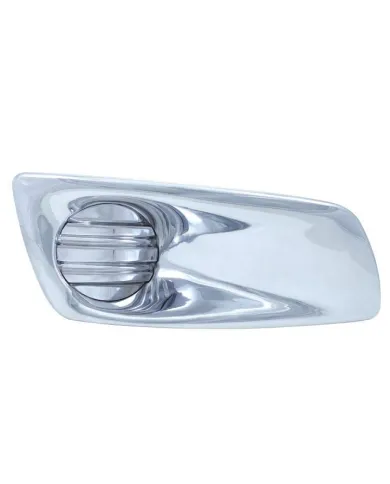 UP41541-Chrome Plastic Fog Light Cover Without Light Opening For 2008-2017 Kenworth T660 - Passenger
