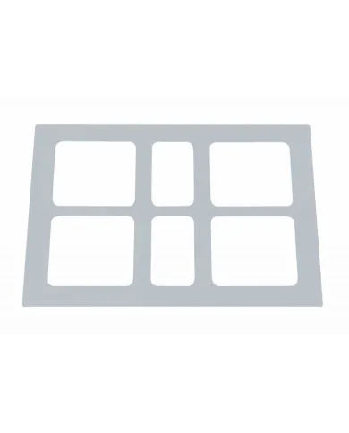 UP41623-Volvo Stainless Switch Panel Trim
