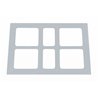 UP41623-Volvo Stainless Switch Panel Trim