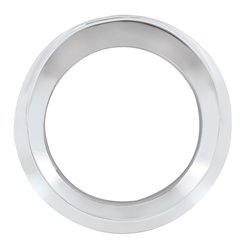 UP20556-Chrome Plastic Speedometer/Tachometer Cover With Visor