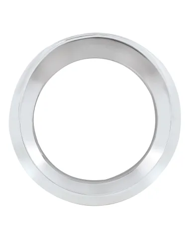 UP20556-Chrome Plastic Speedometer/Tachometer Cover With Visor