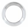 UP20556-Chrome Plastic Speedometer/Tachometer Cover With Visor