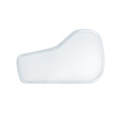 UP41639-Chrome Plastic Side Fairing Handle Cover For 1998-2017 Volvo VNL- Driver