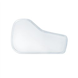UP41640-Chrome Plastic Side Fairing Handle Cover For 1998-2017 Volvo VNL- Passenger