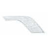 UP41670-Chrome Hood Air Intake Grille For 2003-2017 Volvo VN/VNL - Passenger