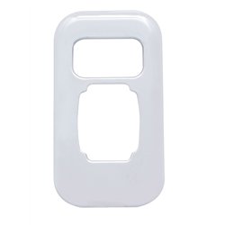 UP41709-Chrome Plastic Dimmer Switch Trim For Peterbilt