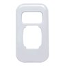 UP41709-Chrome Plastic Dimmer Switch Trim For Peterbilt