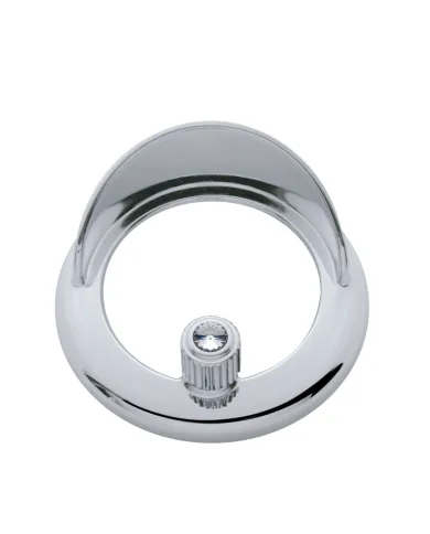 UP41926-Clock Bezel With Visor For Freightliner Century/Coronado/Columbia - Clear Crystal