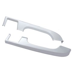 UP41944-Chrome Plastic Door Armrest Covers For Freightliner Columbia (2001-2012) (Pair)
