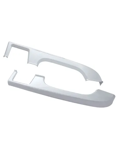 UP41944-Chrome Plastic Door Armrest Covers For Freightliner Columbia (2001-2012) (Pair)