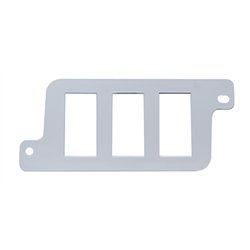 UP41977-Freightliner Lower Bottom Dash Switch Panel (3 Openings) - Left