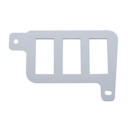UP41980-Freightliner Lower Bottom Dash Switch Panel (3 Openings) - Right