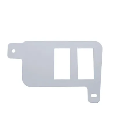 UP41981-Freightliner Lower Bottom Dash Switch Panel (2 Openings) - Right