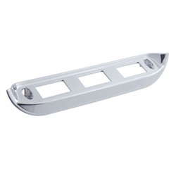 UP42017-Chrome Plastic Power Window Control Panel For 2000-2010 International 9900IX/9900/9400I/9200I - Driver