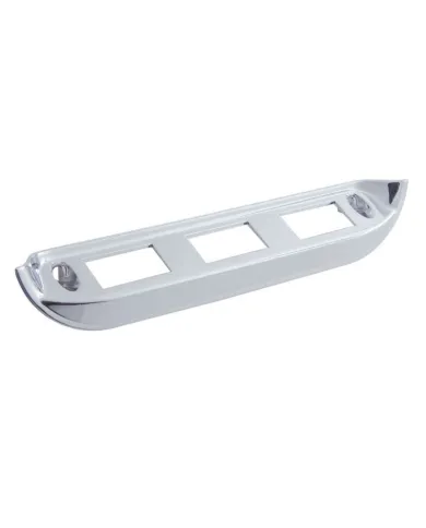 UP42017-Chrome Plastic Power Window Control Panel For 2000-2010 International 9900IX/9900/9400I/9200I - Driver