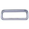 UP20596-Chrome Bezel For 3" X 13/16" Freightliner Glove Box Emblem