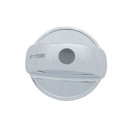 UP42066-Chrome Plastic 2-Piece Headlight Switch Cover For 2008-2017 Freightliner Cascadia