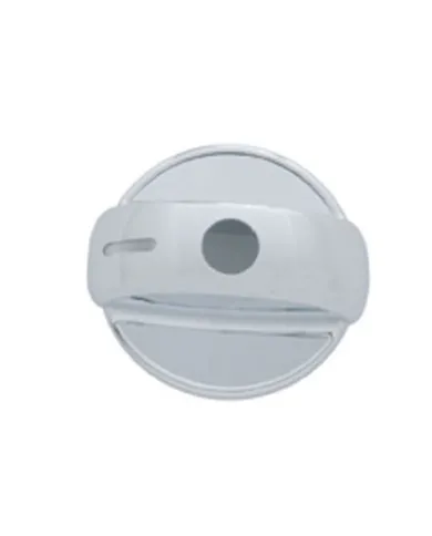 UP42066-Chrome Plastic 2-Piece Headlight Switch Cover For 2008-2017 Freightliner Cascadia