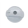 UP42066-Chrome Plastic 2-Piece Headlight Switch Cover For 2008-2017 Freightliner Cascadia