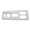 UP42097-Chrome Window Switch Cover For 2008-2017 Freightliner Cascadia - Driver-5 Openings
