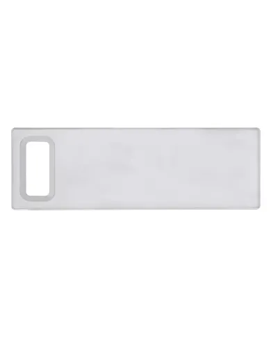 UP42214-Chrome Plastic Dash Switch Panel Cover For International - 1 Opening