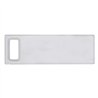 UP42214-Chrome Plastic Dash Switch Panel Cover For International - 1 Opening