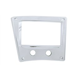 UP42301-Chrome Plastic Radio/Air Valve Trim For 2008-2017 Freightliner Cascadia