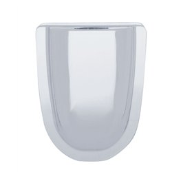 UP42306-Chrome Plastic Cab Mounted Antenna Cover For PB 587 (2012-2021) And FL Cascadia (2011 & Older)