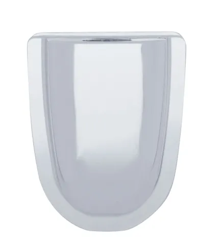 UP42306-Chrome Plastic Cab Mounted Antenna Cover For PB 587 (2012-2021) And FL Cascadia (2011 & Older)