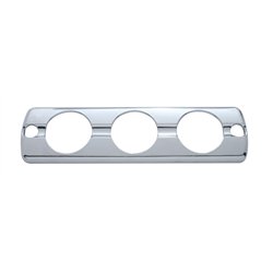 UP42337-Chrome Plastic A/C Control Cover For 2008-2017 Freightliner Cascadia