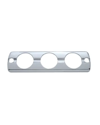 UP42337-Chrome Plastic A/C Control Cover For 2008-2017 Freightliner Cascadia