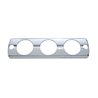 UP42337-Chrome Plastic A/C Control Cover For 2008-2017 Freightliner Cascadia