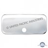 UP42343-Chrome Plastic Upper Center Storage Door Cover For 2007-2018 Freightliner Cascadia