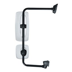 UP42362-Chrome Non-Heated Mirror Assembly For Freightliner M2 - Passenger