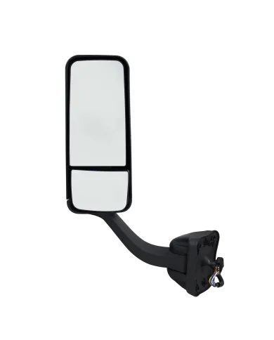 UP42392-Black Mirror Assembly With Heated Mirror For 2008-2017 Freightliner Cascadia - Driver