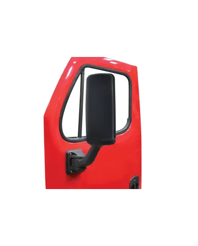 UP42392-Black Mirror Assembly With Heated Mirror For 2008-2017 Freightliner Cascadia - Driver
