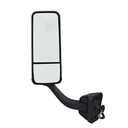 UP42394-Chrome Mirror Assembly With Heated Mirror For 2008-2017 Freightliner Cascadia - Driver