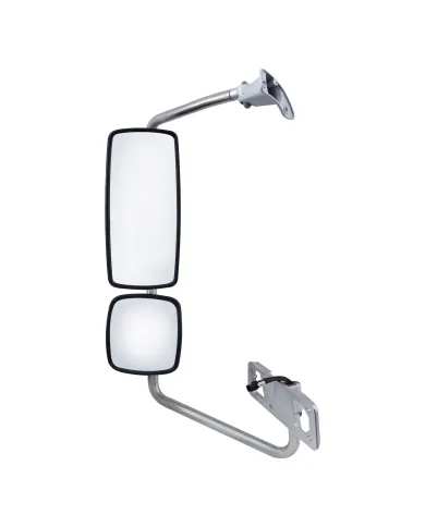 UP42402-Chrome Mirror Assembly For 2001-2020 Freightliner Columbia - Driver-Heated