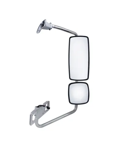 UP42403-Chrome Mirror Assembly For 2001-2020 Freightliner Columbia - Passenger - Heated